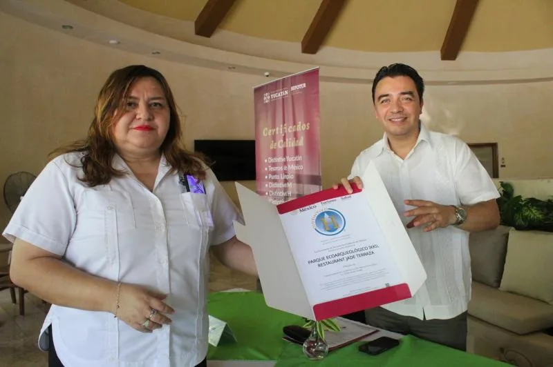 Parque Ecoarqueológico Ik Kil y Hacienda Xaybeh D’ Cámara reciben Distintivos H por calidad e higiene en Yucatán - imagen 4