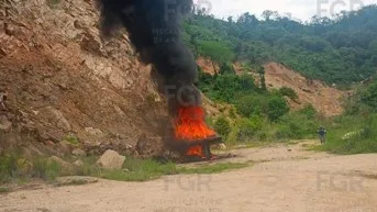 Incineran en Acapulco más de una tonelada de cocaína en operativo conjunto de la FGR y Marina - imagen 8
