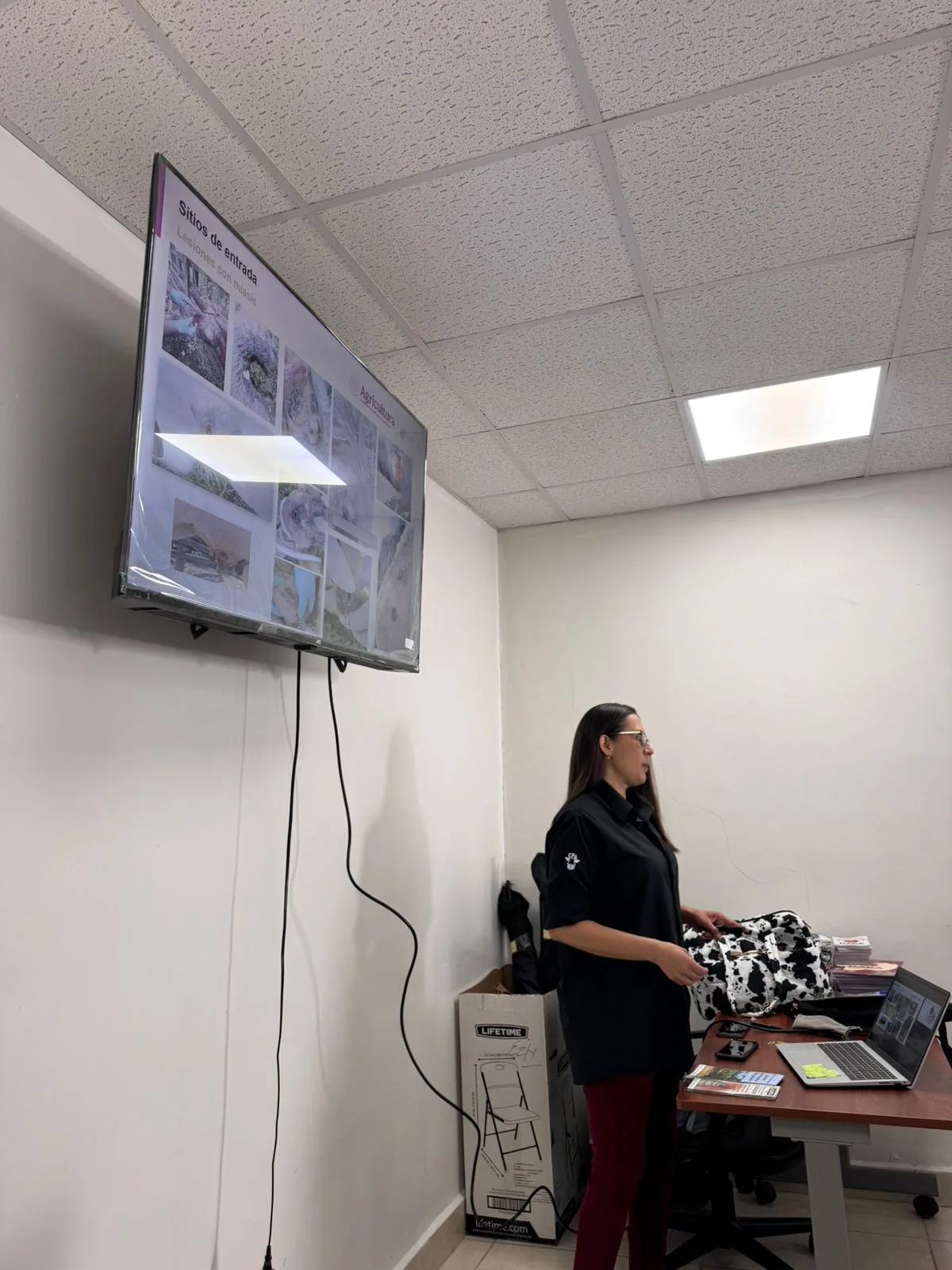 Capacitan a personal de Ecología y veterinarios sobre el gusano barrenador del ganado en Chihuahua - imagen 1