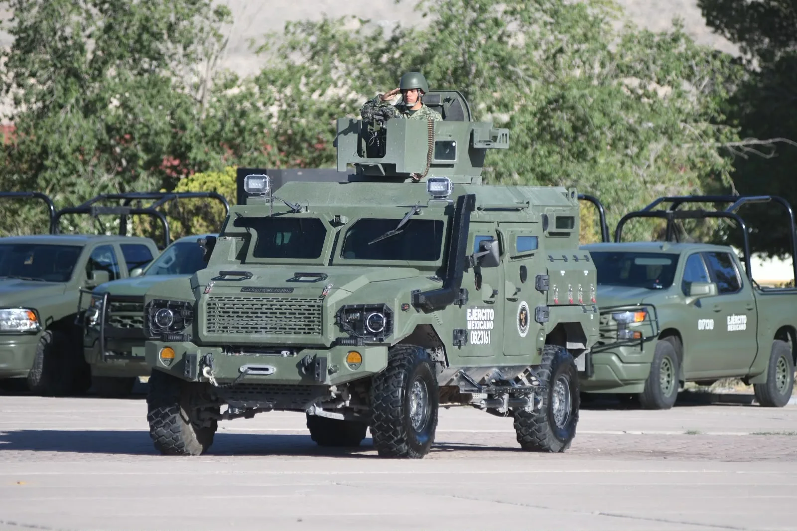 Coronel Leonardo Villalobos asume mando del 9º Regimiento de Caballería Motorizado en Ciudad Juárez - imagen 4