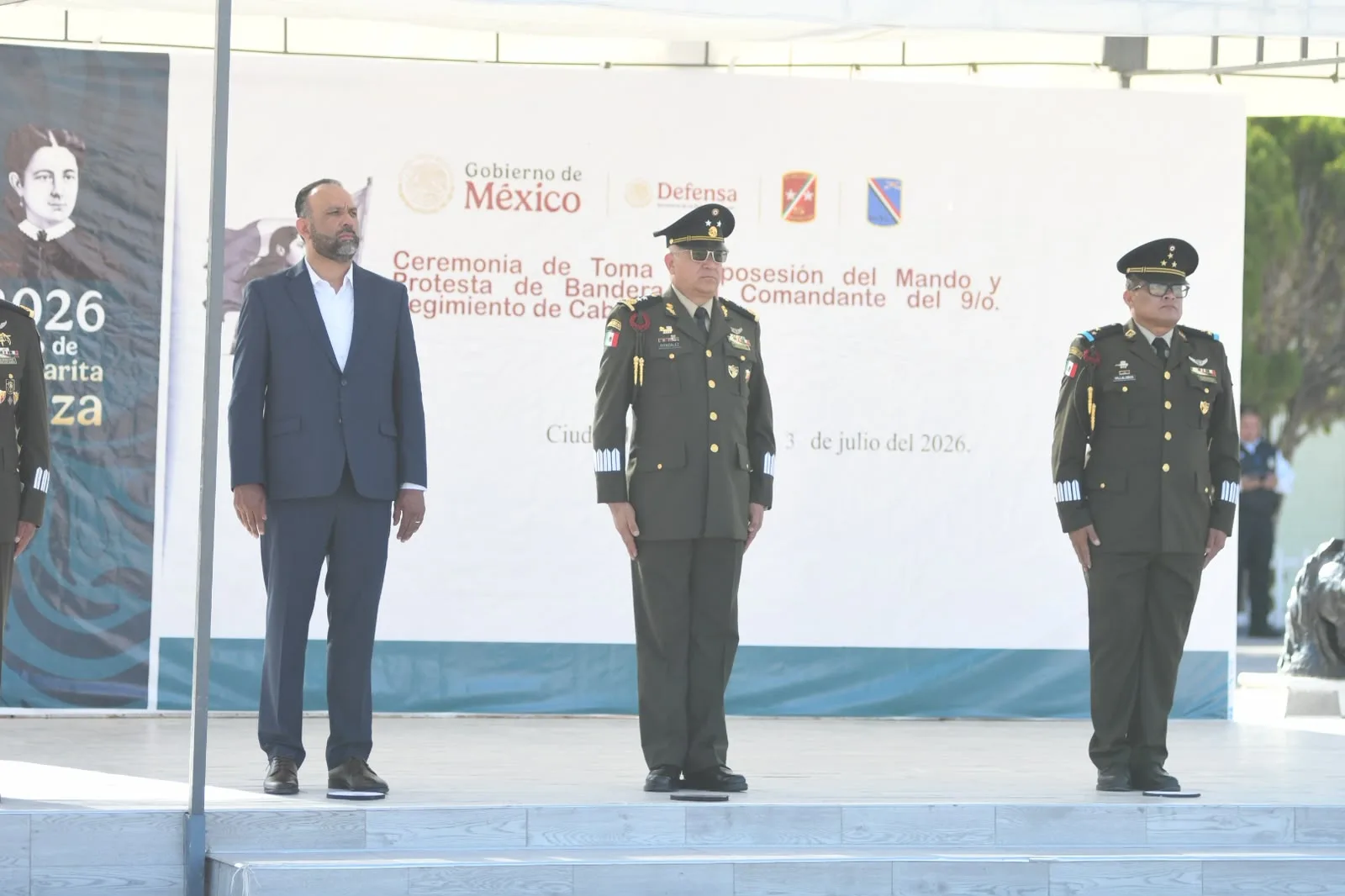Coronel Leonardo Villalobos asume mando del 9º Regimiento de Caballería Motorizado en Ciudad Juárez - imagen 9