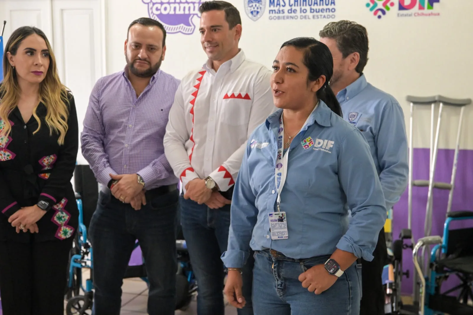 DIF Estatal entrega aparatos funcionales y despensas a personas vulnerables en Guachochi - imagen 1