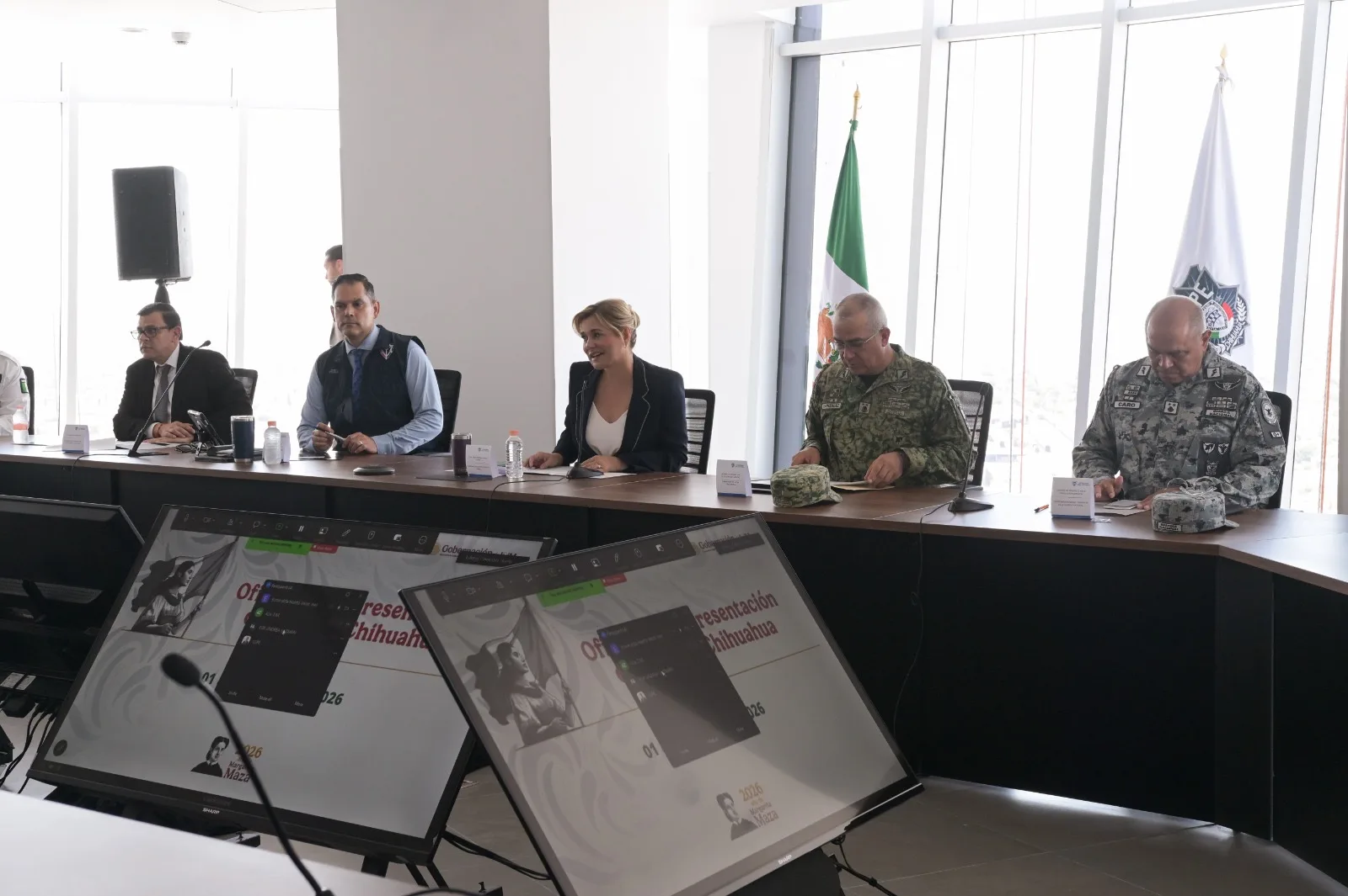 Maru Campos lidera primera Mesa Estatal de Construcción de Paz en Ciudad Juárez con resultados en seguridad - imagen 1