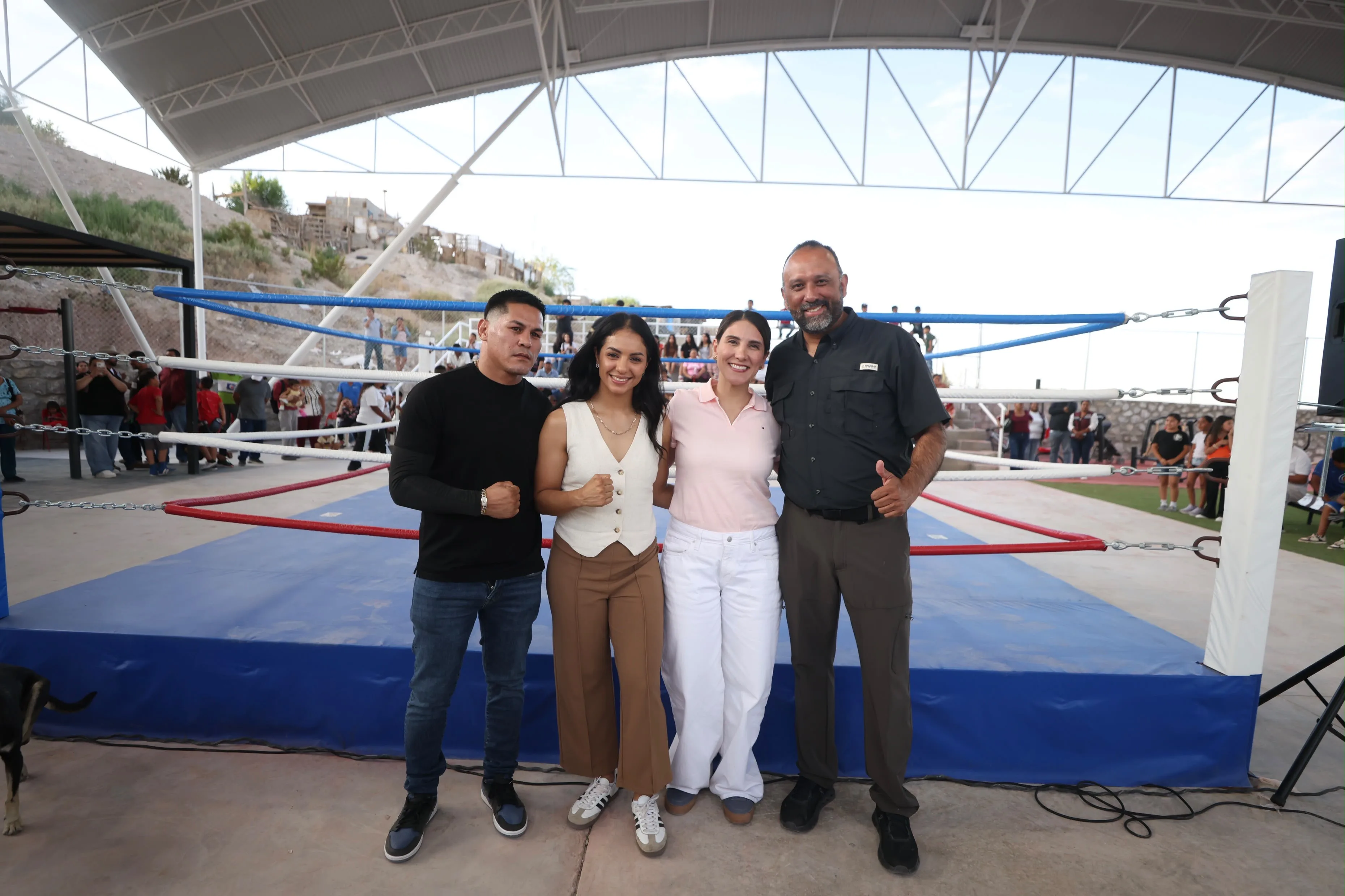 Ciudad Juárez inaugura multideportivo 'De las Calles al Ring' en colonia Juanita Luna con apoyo ciudadano - imagen 6