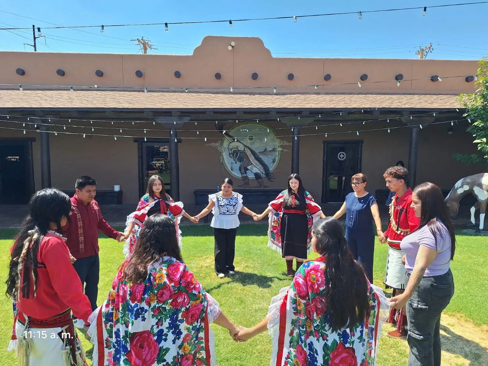 Comitiva de Ciudad Juárez fortalece lazos culturales con la Tribu Tigua en Socorro, Texas - imagen 1