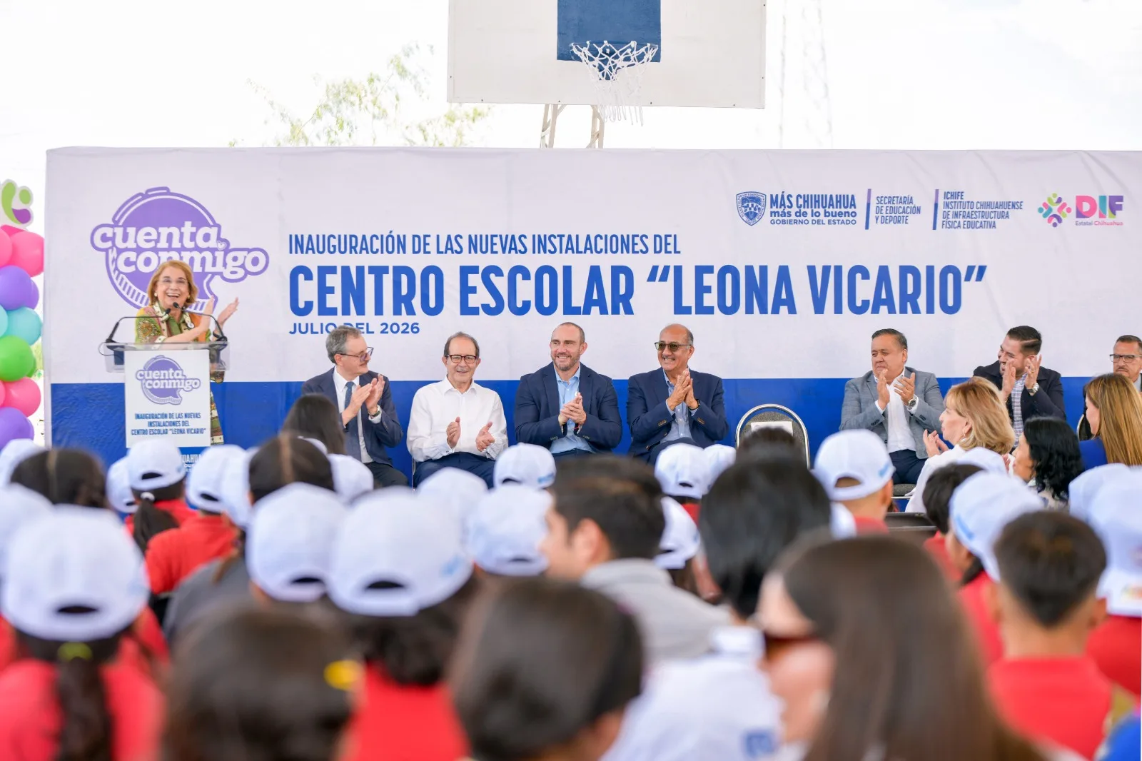 Inauguran nuevas instalaciones del Centro Escolar Leona Vicario en Ciudad Juárez con inversión de más de 17 millones de pesos - imagen 11