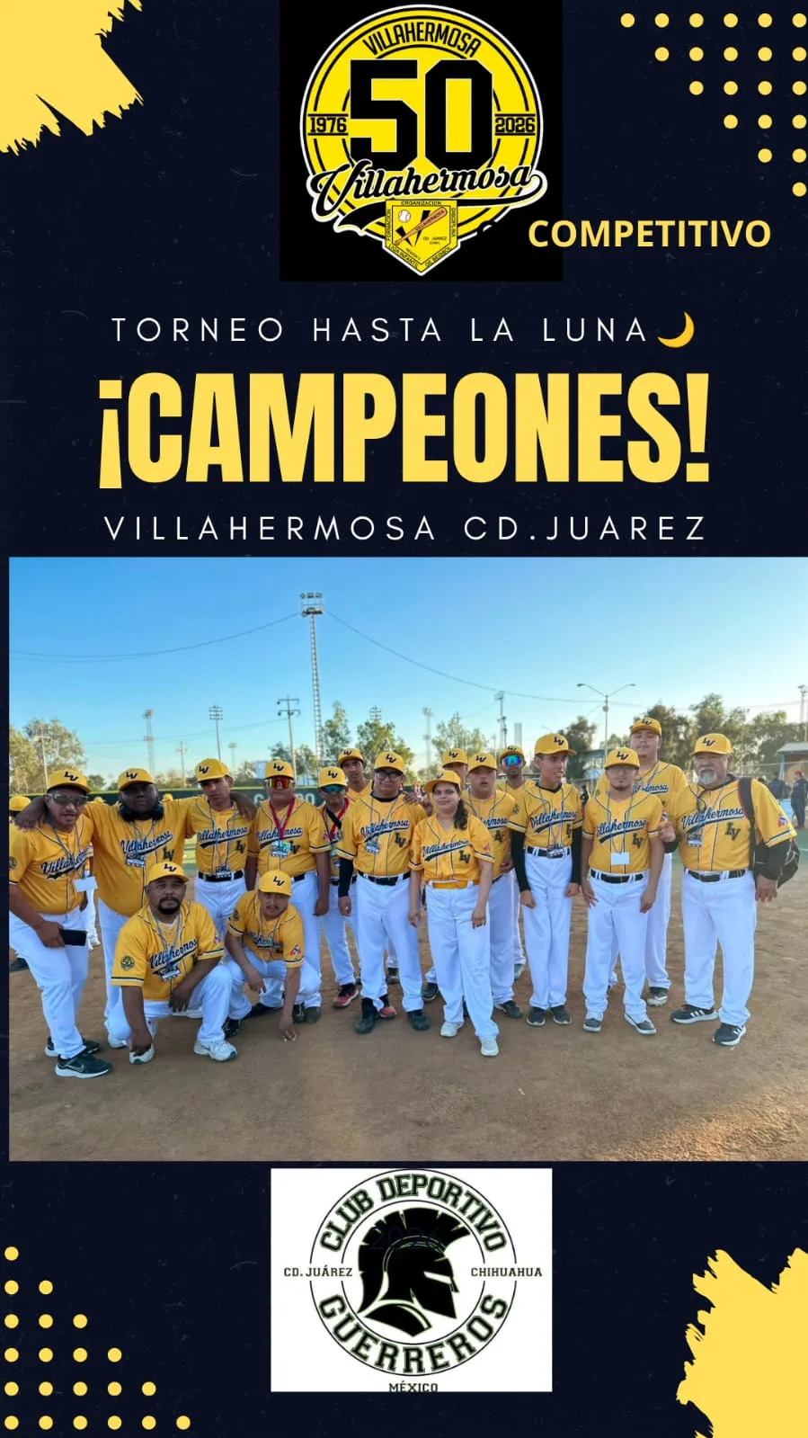 Guerreros de Ciudad Juárez ganan invictos el torneo de béisbol infantil Hasta la Luna 2026 en Tijuana - imagen 3