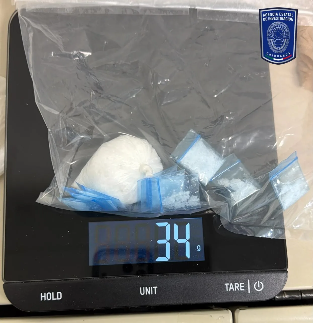 Detienen en Ciudad Juárez a dos hombres con 40 gramos de cristal en colonia La Cañada - imagen 1