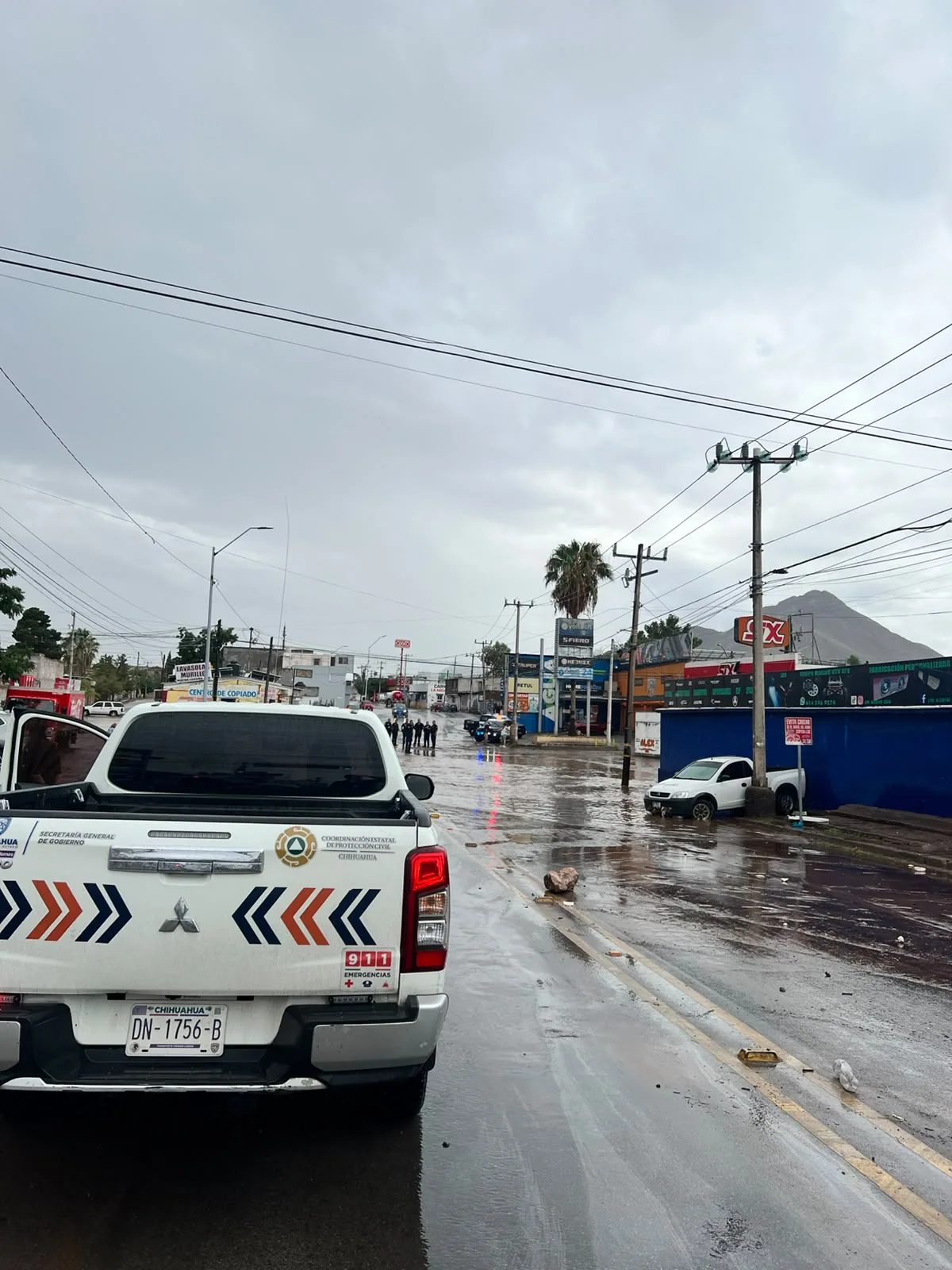 Protección Civil alerta por lluvias y recomienda no cruzar arroyos ni calles inundadas en Chihuahua - imagen 1