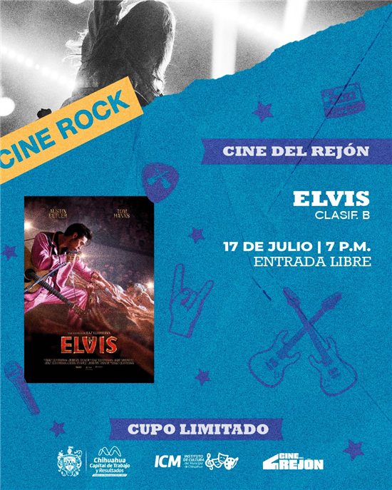 Ciclo gratuito 'Cine Rock' proyecta 'Elvis' y 'Soda Stereo: El Último Concierto' en Chihuahua - imagen 1