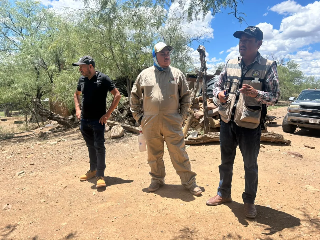 Inician saneamiento en rancho de Hidalgo del Parral tras detección de Gusano Barrenador del Ganado - imagen 4