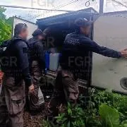 FGR asegura más de 1,800 litros de hidrocarburo en dos cateos en Veracruz - imagen 5