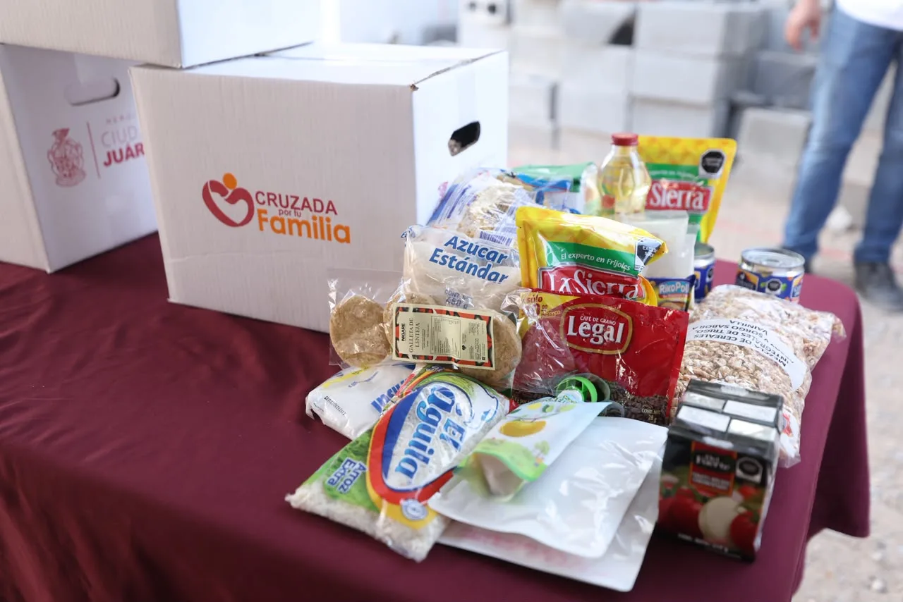 Gobierno de Juárez inicia entrega de 10 mil despensas en programa Cruzada por la Familia - imagen 10