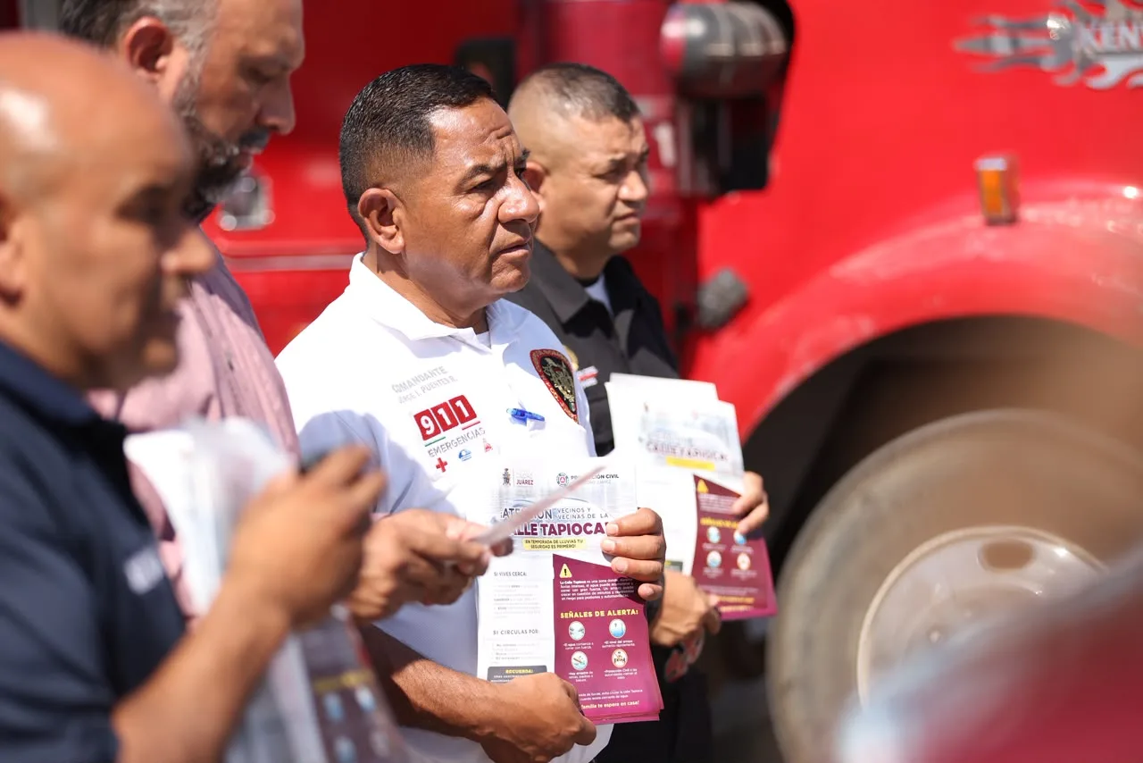 Arranca campaña preventiva en Arroyo Tapioca para mitigar riesgos por lluvias en Ciudad Juárez - imagen 1