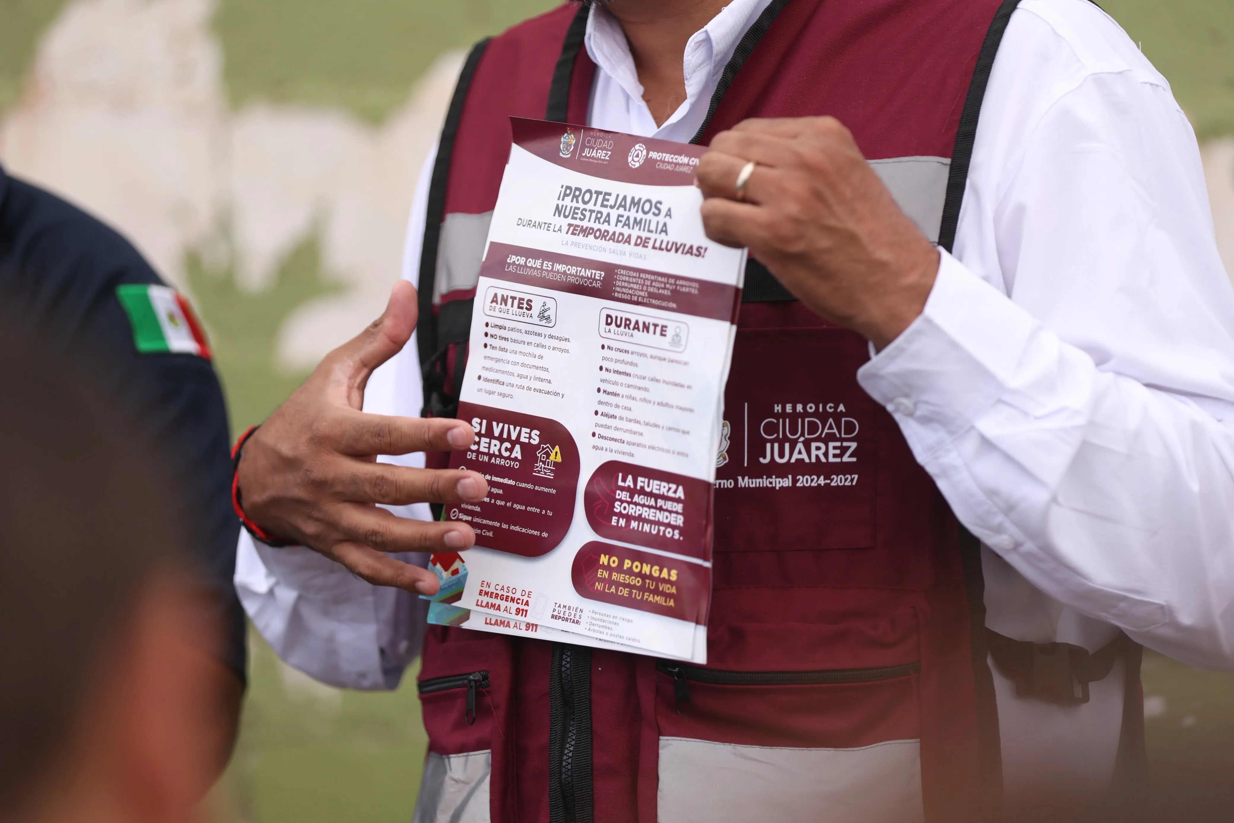 Alcalde de Juárez lanza campaña de prevención ante temporada de lluvias en zona norponiente - imagen 1