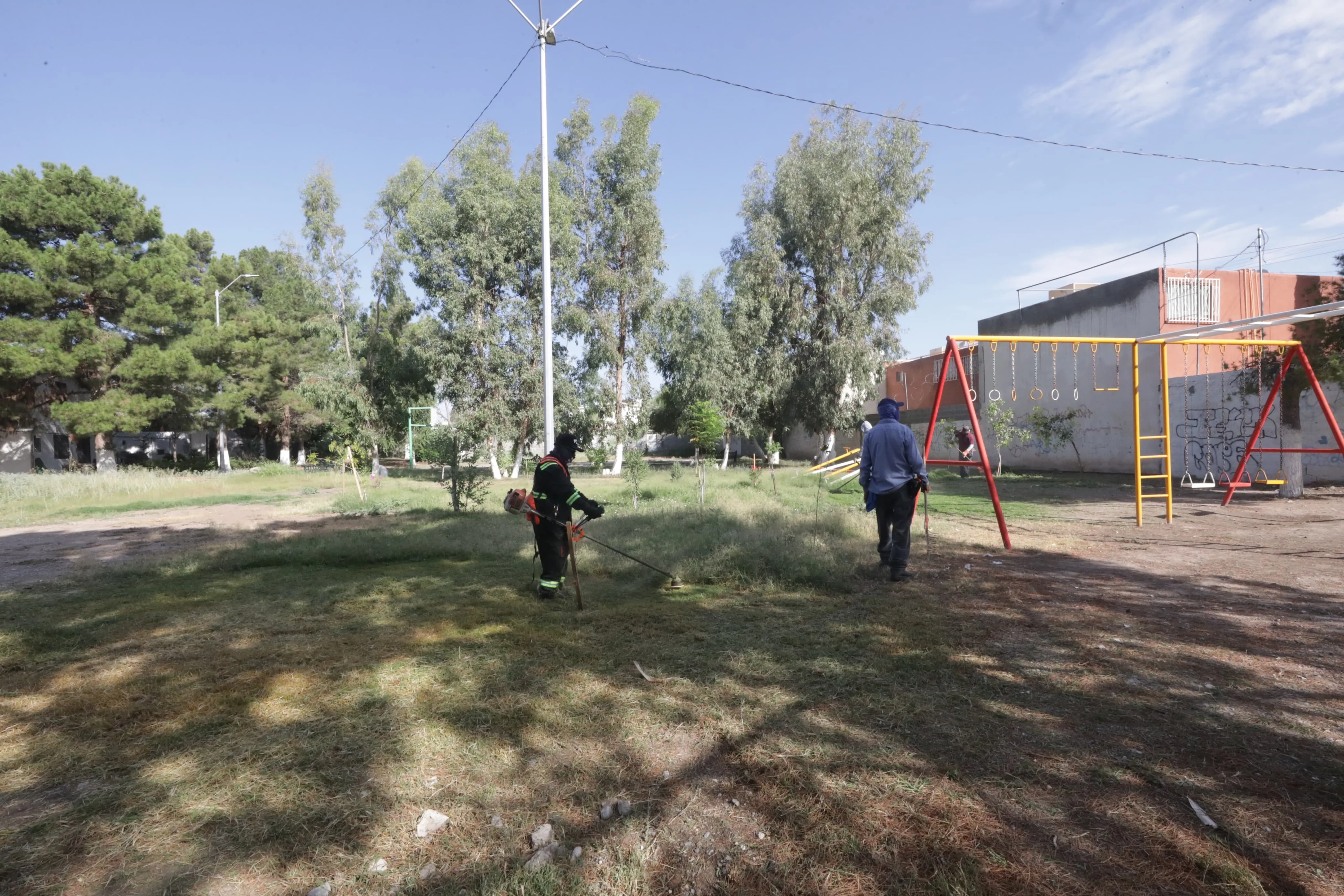 Limpian y mantienen parque en fraccionamiento Monumental de Ciudad Juárez - imagen 6