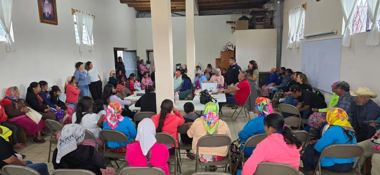Norma Ledezma lidera mesa de trabajo con víctimas en Baborigame, Guadalupe y Calvo - imagen 5