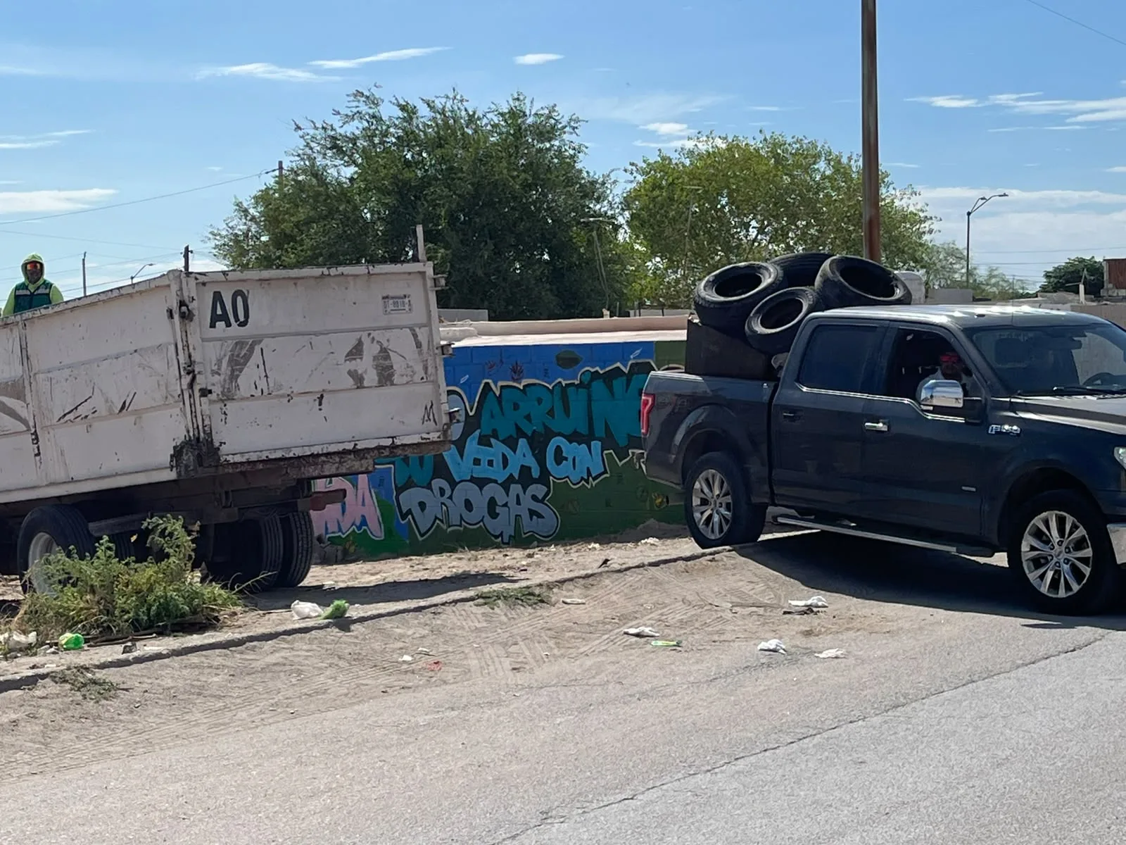 Inicia jornada de limpieza Juárez Amanece Limpio en Riberas del Bravo etapa IX - imagen 4