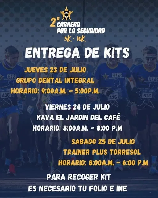 Abren inscripciones para la Segunda Carrera por la Seguridad en Ciudad Juárez - imagen 1