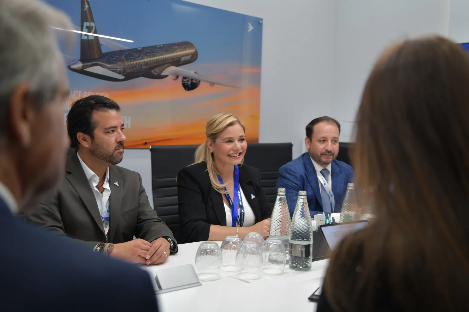 Maru Campos impulsa desarrollo de Embraer en Chihuahua durante Feria Aeroespacial Farnborough 2026 - imagen 5