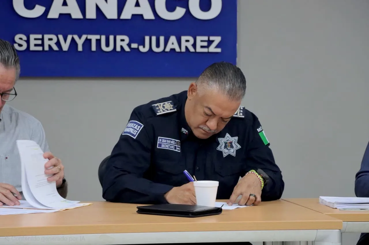 SSPM y corredores comerciales de Ciudad Juárez refuerzan coordinación para mejorar seguridad - imagen 1