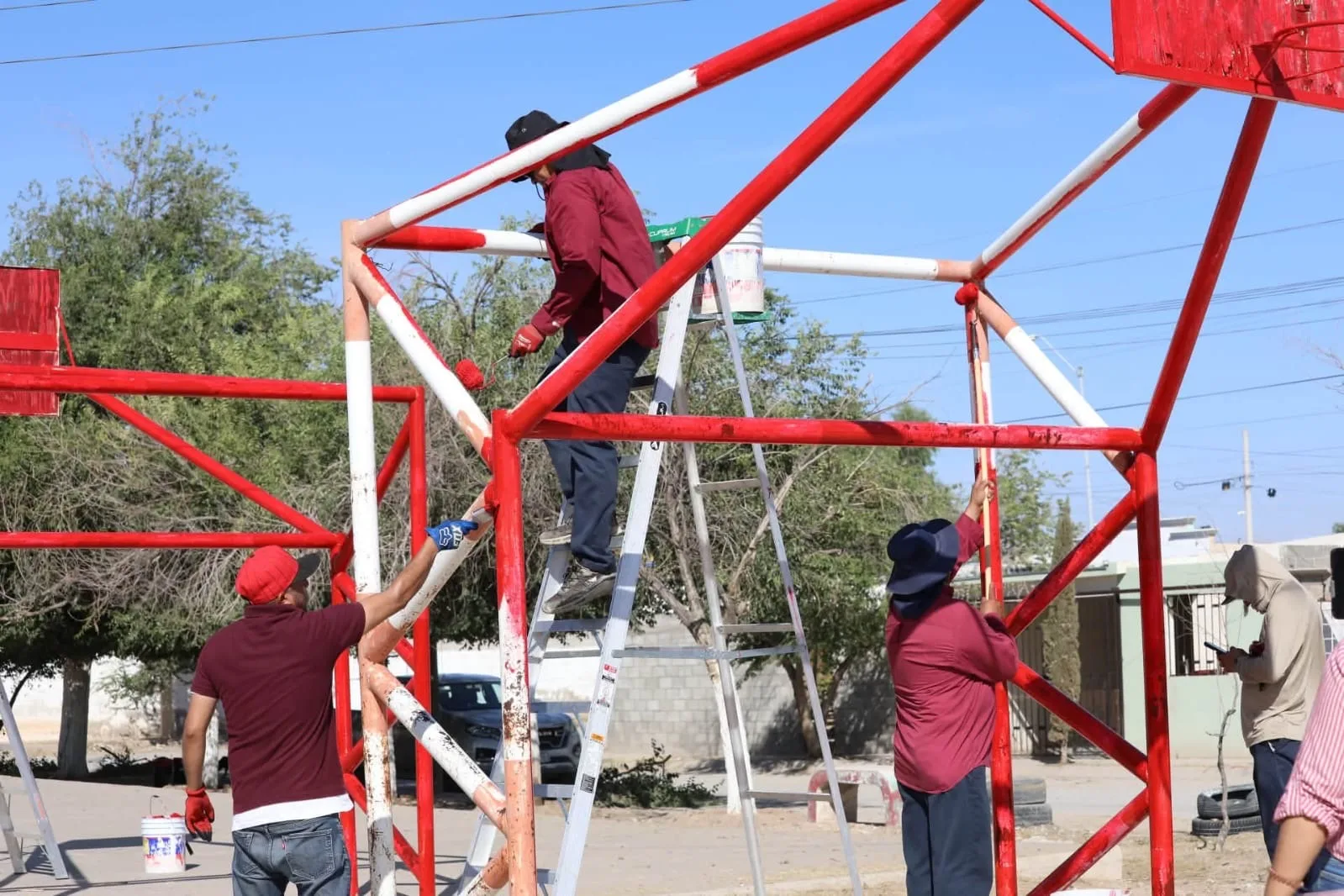 Dirección de Educación se une a limpieza en Riberas del Bravo con programa Juárez Amanece Limpio - imagen 9