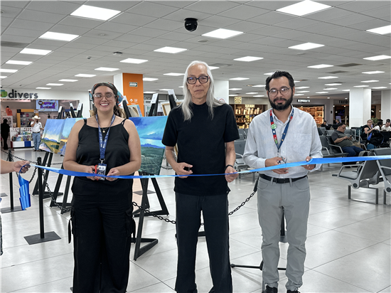 Exposición “Horizontes Opuestos” de Antonio Tarín se exhibe en el Aeropuerto Internacional de Chihuahua - imagen 1