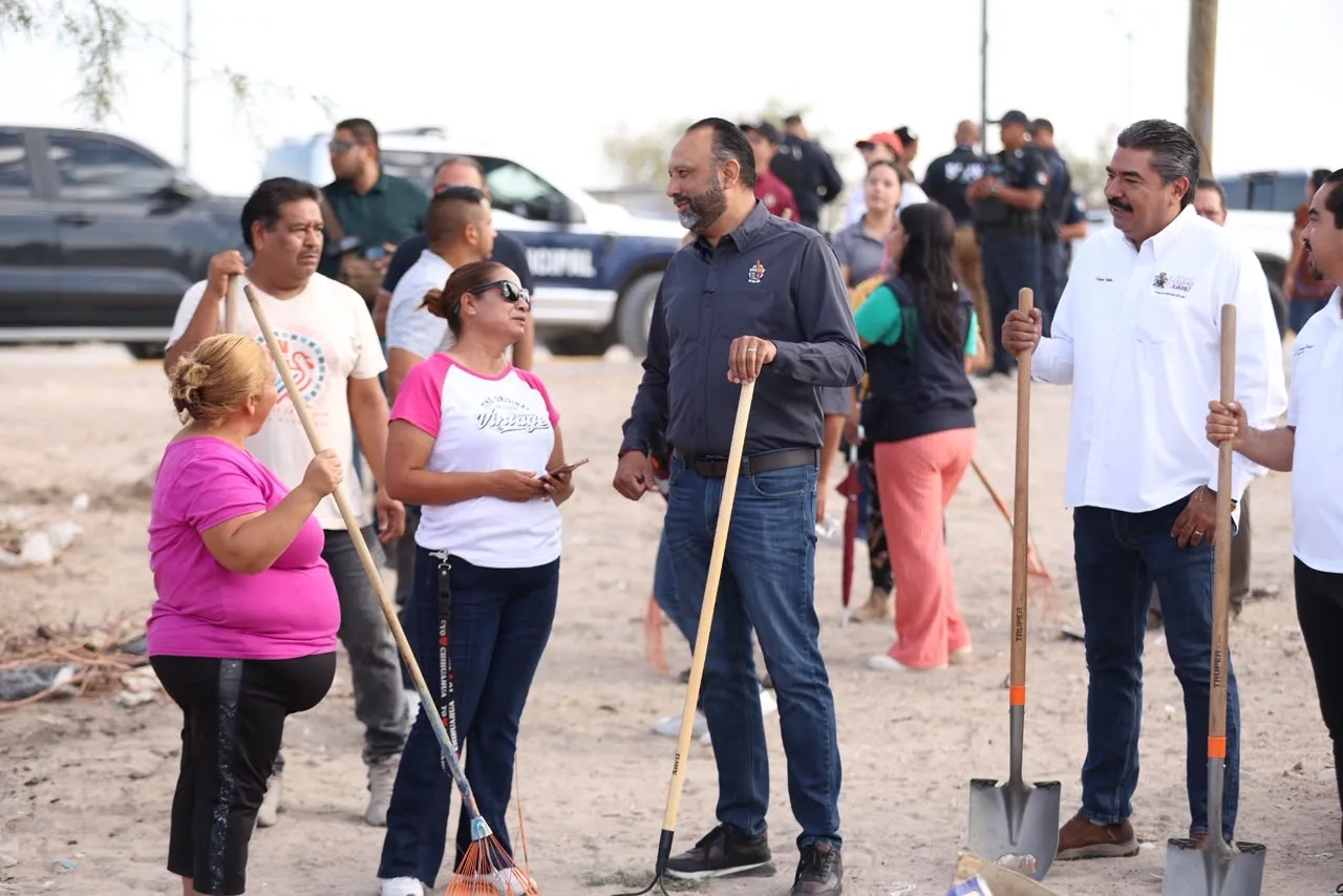 Arranca en Riberas del Bravo programa “Juárez Amanece Limpio” con participación ciudadana - imagen 6