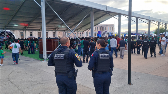 Policía Municipal de Chihuahua refuerza seguridad con Equipo de Eventos Especiales en concentraciones masivas - imagen 3