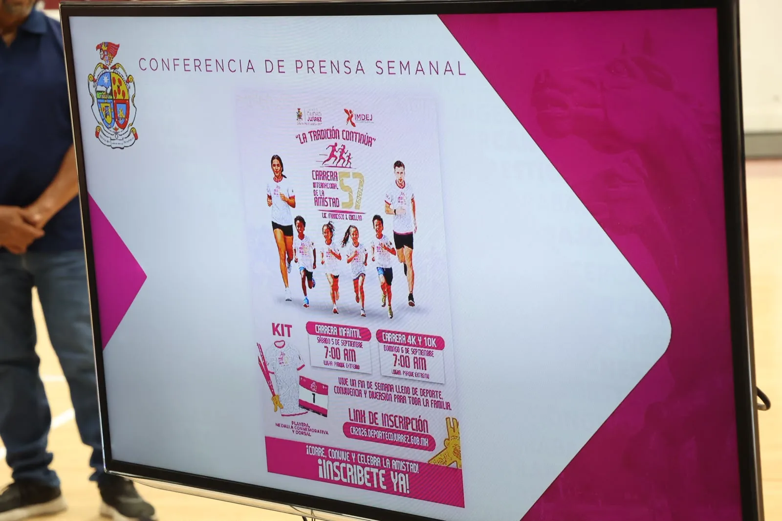 Anuncian la 57ª Carrera de la Amistad en Ciudad Juárez con más de 10 mil corredores esperados - imagen 1